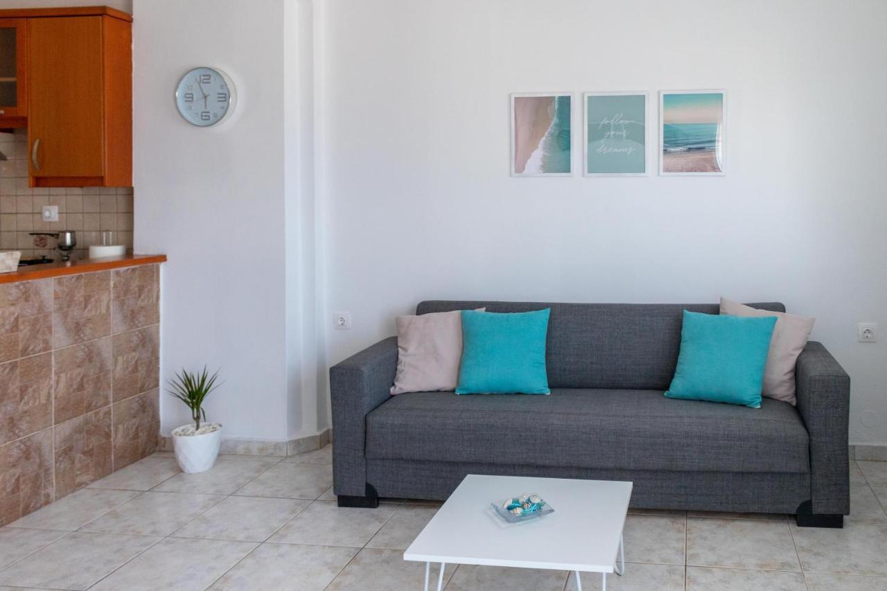 Lovely Sea View Apartment At The Heart Of The Town Jerápetra Kültér fotó
