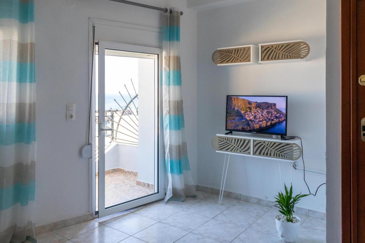Lovely Sea View Apartment At The Heart Of The Town Jerápetra Kültér fotó