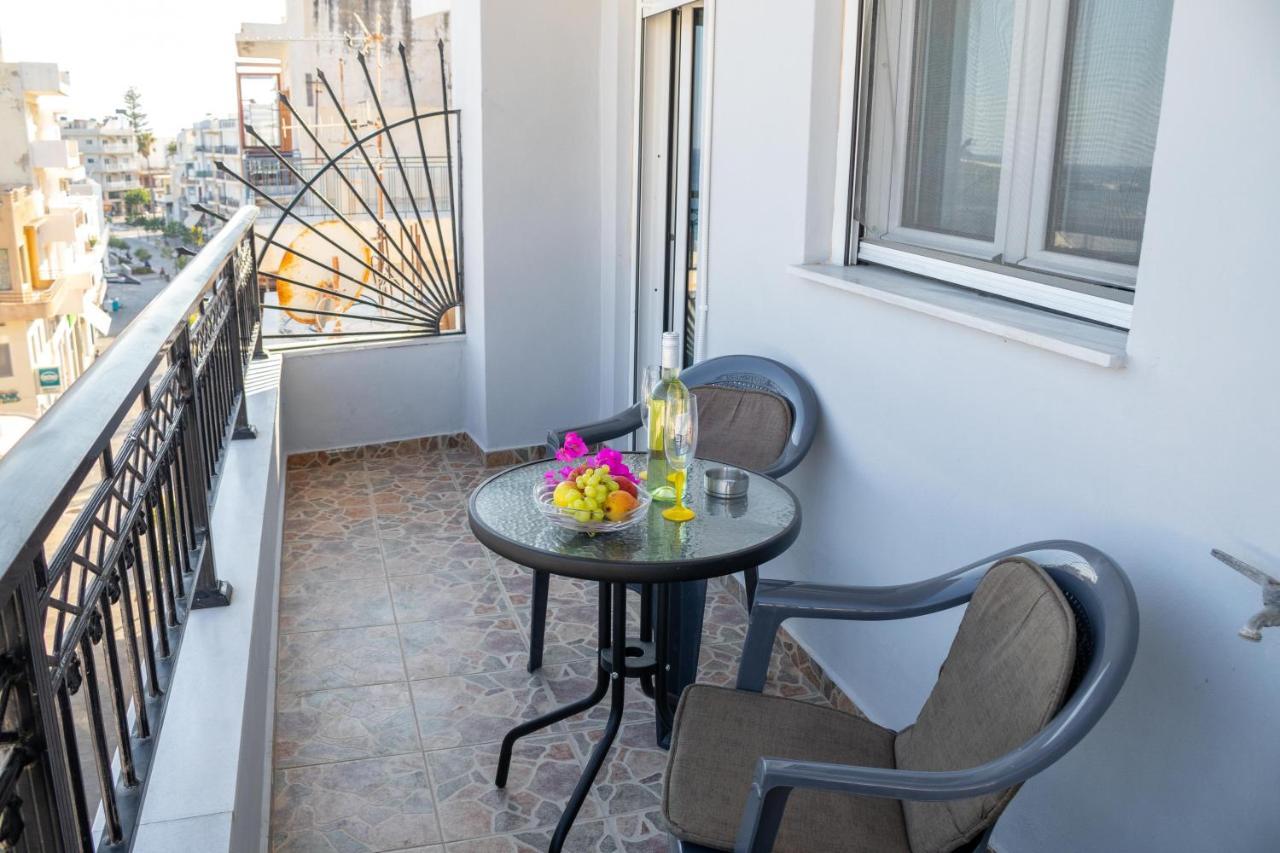 Lovely Sea View Apartment At The Heart Of The Town Jerápetra Kültér fotó