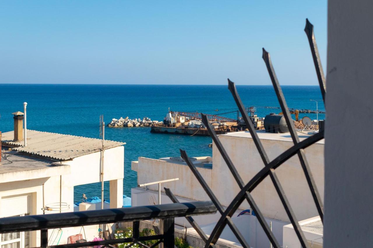 Lovely Sea View Apartment At The Heart Of The Town Jerápetra Kültér fotó